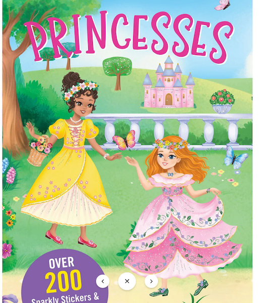 Sticker Doll Dress Up: Princesses