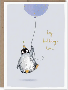 Penguin Birthday Card