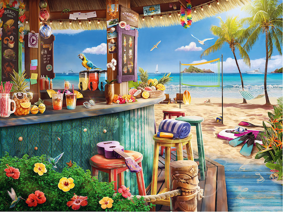Beach Bar Breezes 1500 pc Puzzle (2024)