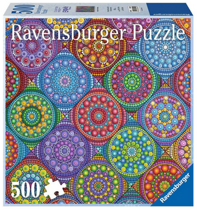 Elspeth McLean: Magnificent Mandalas 500 pc Puzzle