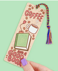 Coffee and a Good Book Bookmark