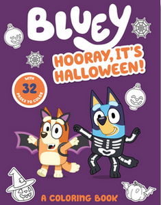 Bluey: Hooray, It's Halloween! A Colouring Book