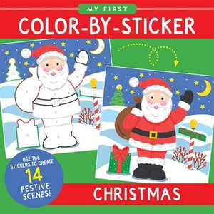 First Colour by Sticker - Christmas