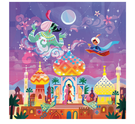 Aladdin Tree Aladdin and the Wonderful Lamp 64 pc – The Children's Treehouse