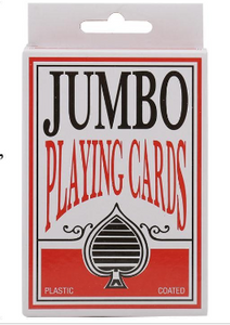 Jumbo Playing Cards (3.5" x 5")