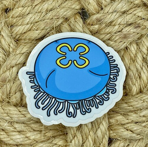 Vinyl Sticker - Moon Jelly - 3.5"