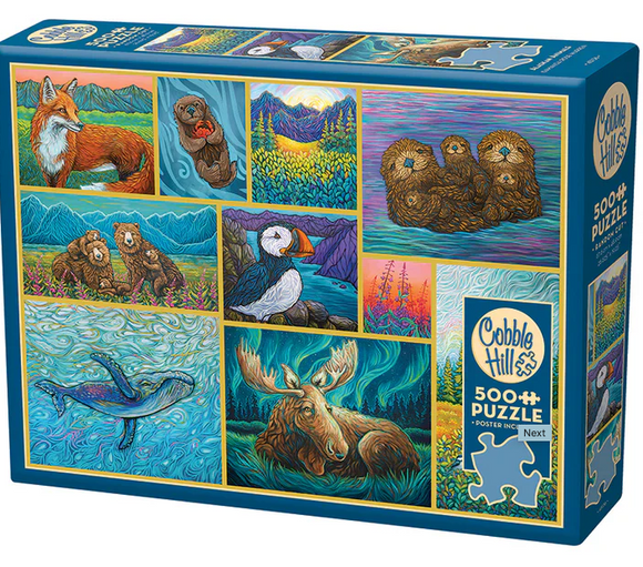 Alaskan Animals - 500pc