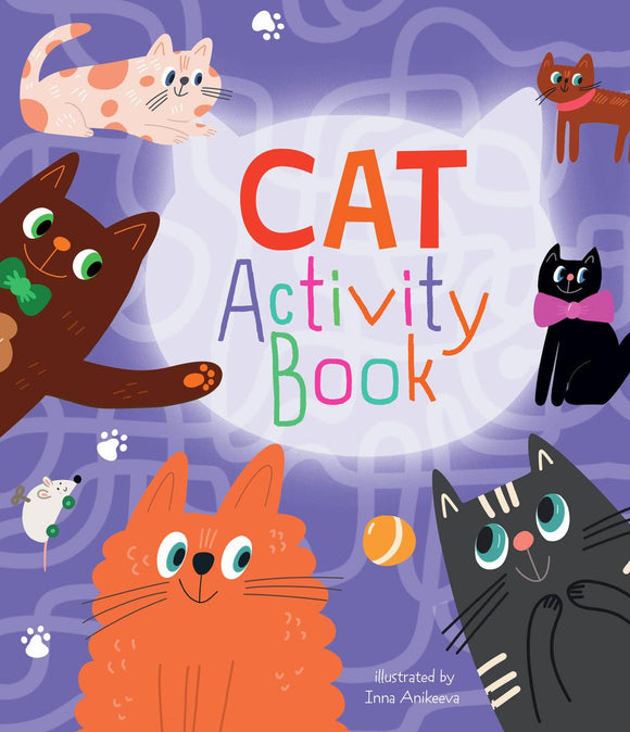 Cat Activity Book: More than 70 Fun Activities!