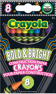 Bold & Bright Crayons 8pk