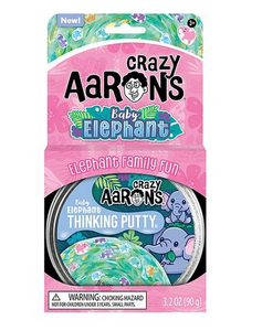 Crazy Aaron's Thinking Putty - Baby Elephant