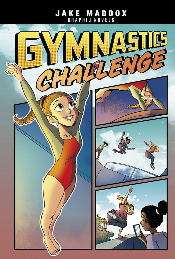 Gymnastics Challenge: A Jake Maddox Graphic Novel