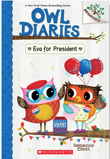Owl Diaries #19: Eva for President: A Branches Book
