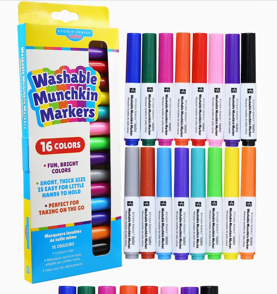 Junior Washable Muchkin Markers