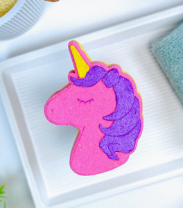 Unicorn - Bath Bomb with Shoe Charm