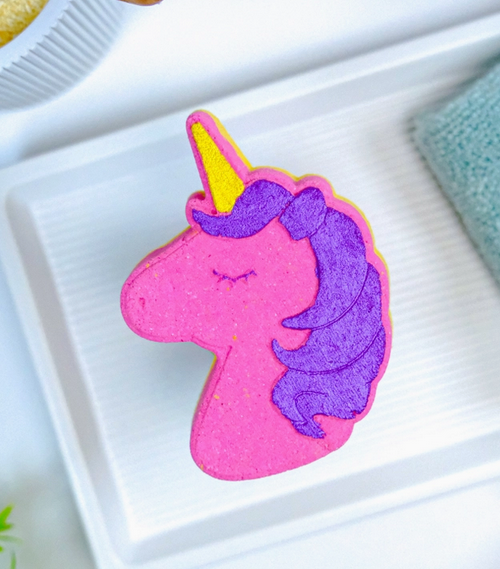Unicorn - Bath Bomb with Shoe Charm