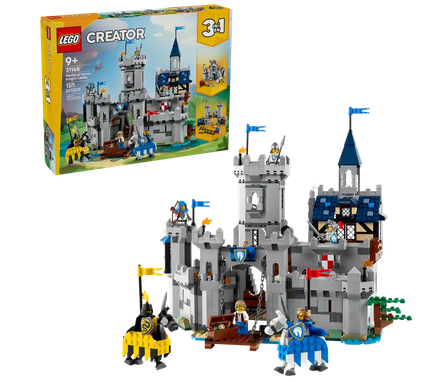 LEGO Creator 3-in-1: Medieval Horse Knight Castle