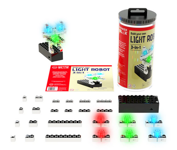 Power Blox LED Light Robot Kit