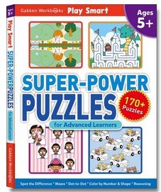 Play Smart Super-Power Puzzles for Advanced Learners: Ages 5+