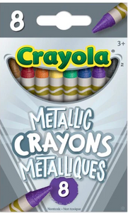 Metallic Crayons 8pk