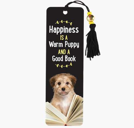 Warm Puppy, Good Book Bookmark