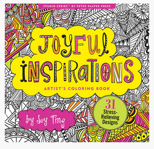 Joyful Inspirations Artist's Colouring Book
