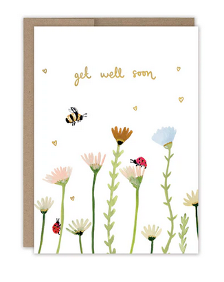 Garden Get Well Card