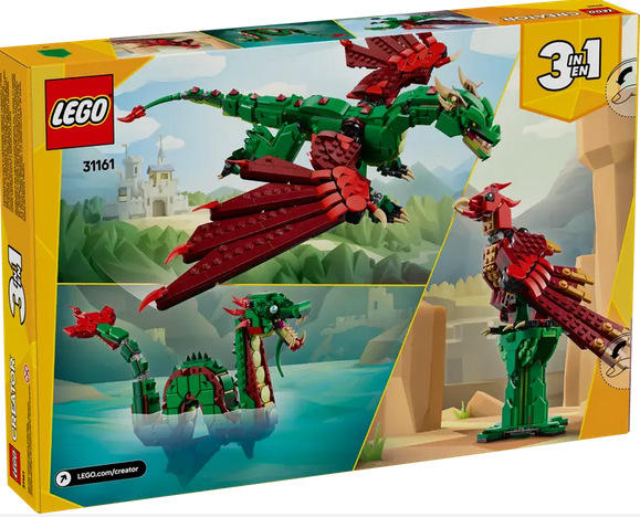 LEGO Creator 3-in-1 Medieval Dragon