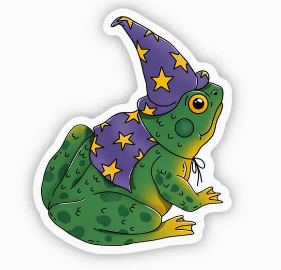 Magical Frog Sticker