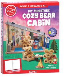 DIY Miniature Cozy Bear Cabin