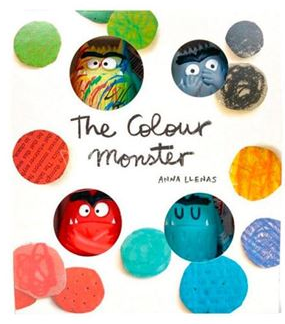 The Colour Monster Figurines - Pack of 4 with Multicolour Monster