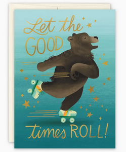 Let the Good Times Roll Birthday Card