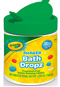 Crayola Bath Dropz - 60ct