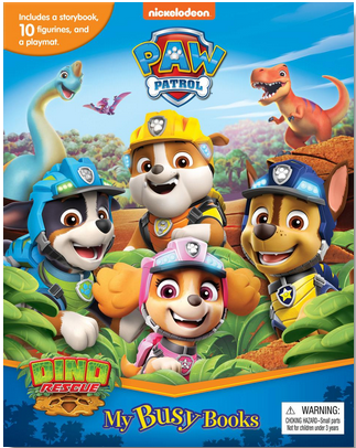 PAW Patrol: My Busy Books #3 Dino Rescue