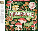 Mushrooms Artist's Colouring Book