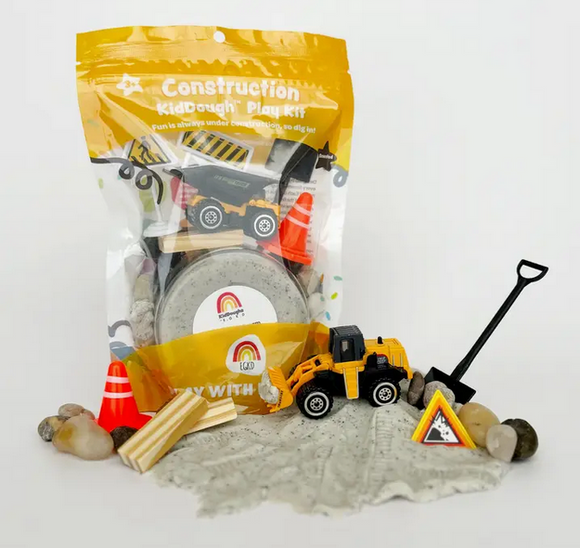 Construction (Cookies & Cream) Kiddough Play Kit