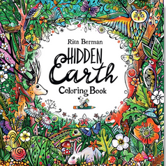 Hidden Earth Colouring Book