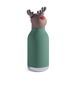 Bestie Reindeer - 16 oz Insulated Bottle