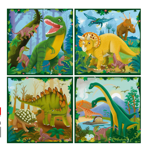 Puzzle Up Dinosaurs 25, 36, 42, 56 pc