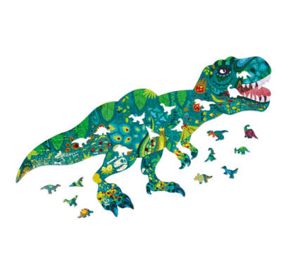 Dinosaur Shimmer Floor Puzzle - 202pc