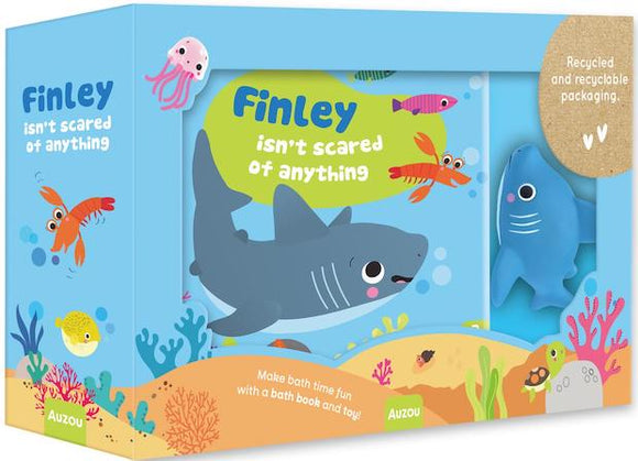 Finley Isn't Scared of Anything: Bath book and toy