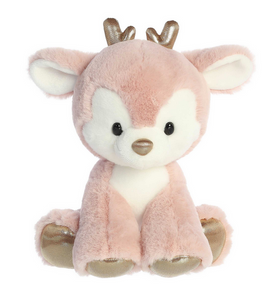 Dashing Reindeer - Pink 8"