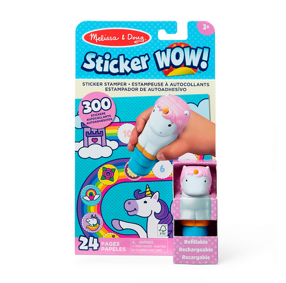 Sticker Wow! Activity Pad Sticker Stamper - Unicorn