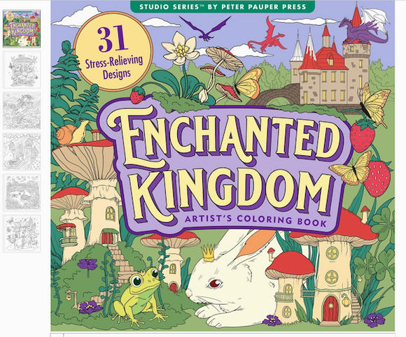 Enchanted Kingdom Artist's Colouring Book