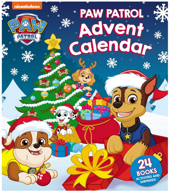 PAW Patrol Advent Calendar: 24 Mini Books, Activities, and More!