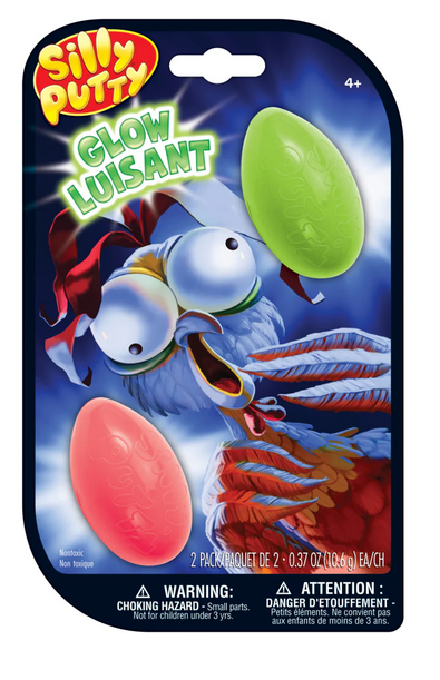 Silly Putty Glow 2-Pack