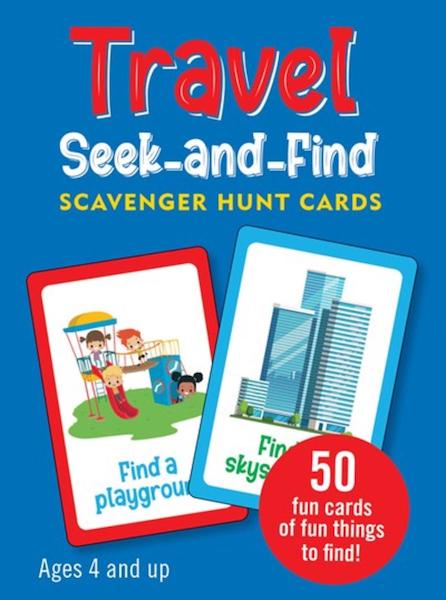 Seek and Find Scavenger Hunt Cards - Travel