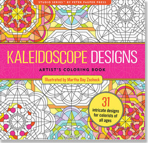 Kaleidoscope Designs: Artist's Colouring Book