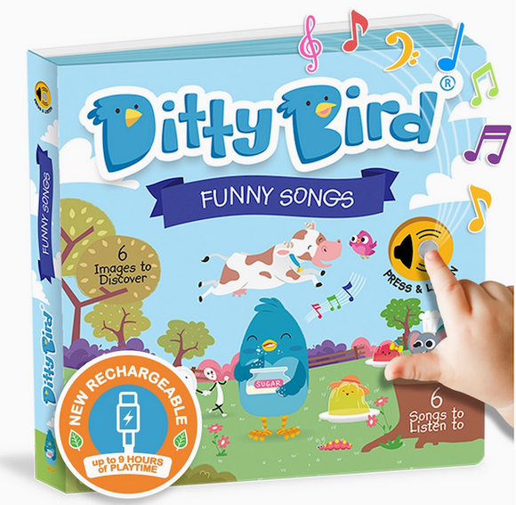 Ditty Bird Sound Book - Funny Songs Usb-C
