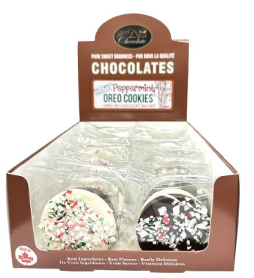 Chocolate Oreo Cookie - Dark & White Peppermint