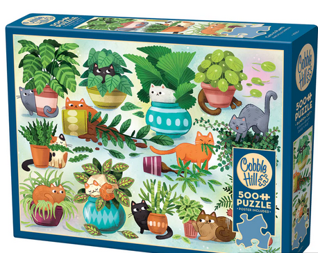Cats Vs. Plants - 500pc